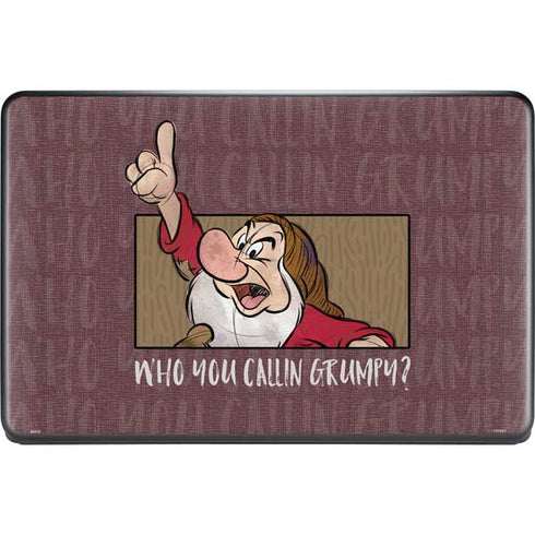 Disney Snow White Grumpy Google Pixelbook Go Skin